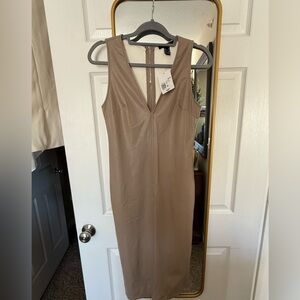 Forever 21 Leather-look Contour Dress